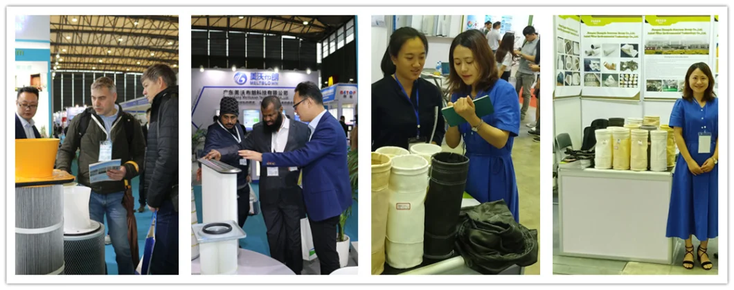 550GSM Polyester Filter Bag PTFE Membrane Untuk Cement Power Steel Plant 10