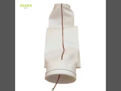 Air Pocket Dust Collector Filter Bags / Nomex Aramid Filter Bag 550GSM