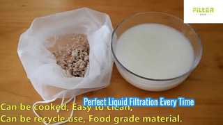 Tas Filter Jaring Nilon Food Grade untuk Filtrasi Cairan