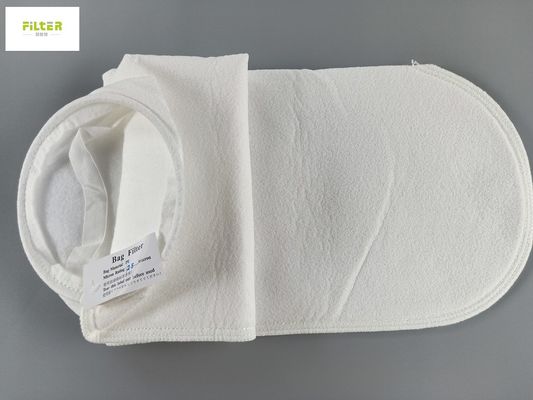 Makanan Kelas 25 Micron Polyester Mesh Filter Bag Dengan Benang Jahit
