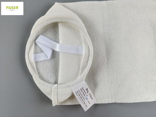 100 Mikron Polyester Air Filter Bag Untuk Industri Cairan Purifier Air