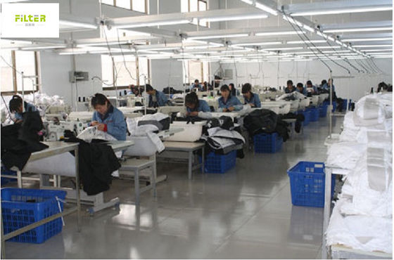 1 - 100 Micron Polyester Liquid Filter Bags dengan Benang Jahit