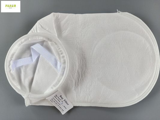 Tas Filter Air PTFE PP 100 Mikron Dengan Cincin Plastik