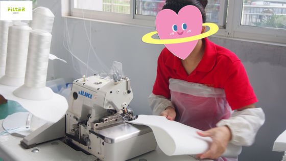 PP PE Nylon Air Cairan Filter Tas Custom Mikron