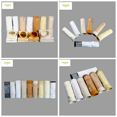 Nomex Aramid Jarum Punched Felt Nomex Air Filter Bag Untuk Pengumpul debu