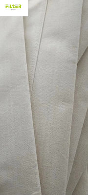 Bulat Disc 550GSM Nomex Filter Bag Dengan Stainless Steel Wire Mesh