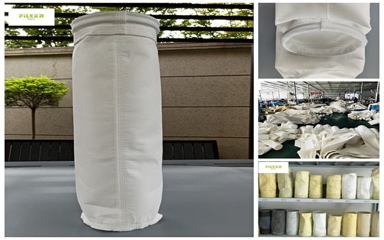 PTFE Membrane Dust Collector Polyester Nomex Filter Bag Untuk Pembersihan Gas