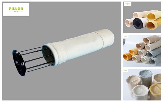 Nomex Polyetser PPS Serat Kaca Filter kaus kaki Custom 300GSM ~ 850GSM