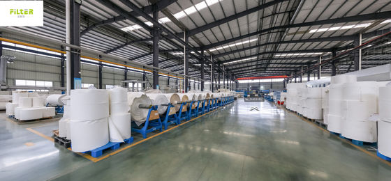 High Temperature P84 PTFE Mesh Industrial Filter Cloth Untuk Pengumpul debu