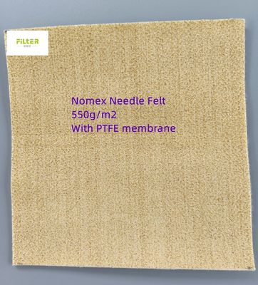 Nomex Metamax Dust Nonwoven Filter Cloth Untuk Air Filter Collector