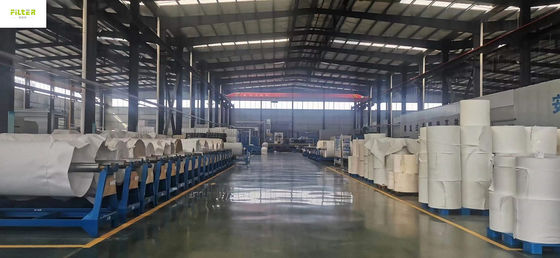 Nomex Metamax Dust Nonwoven Filter Cloth Untuk Air Filter Collector