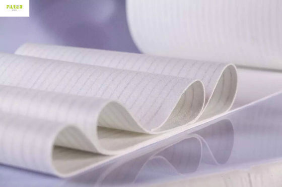 Kain Filter Anti-Statik Suhu Normal Polyester Non Woven