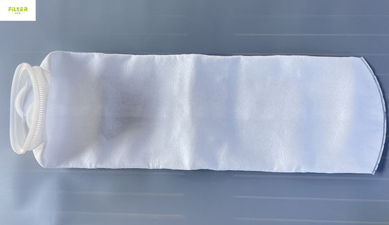 Akuarium 10 Mikron PP Filter Cairan Tas Dengan Plastik Cincin 7 "X32"