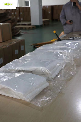 PTFE Scrim 750gsm Filter Bag Pengumpul debu Ukuran khusus