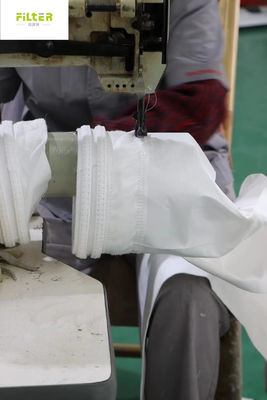 Arcylic P84 Nomex Fiberglass PPS Filter Socks Untuk Pengumpul Debu Industri