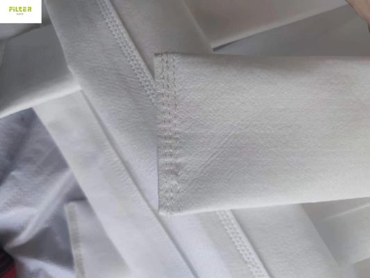 Polypropylene Polyester PPS PTFE P84 Nomex Pengumpul debu Filter Sleeve 450gsm - 850gsm