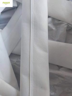 Non Woven Polyester PP PTFE P84 Aramid Fiberglass Filter Bag Untuk Pengumpul debu