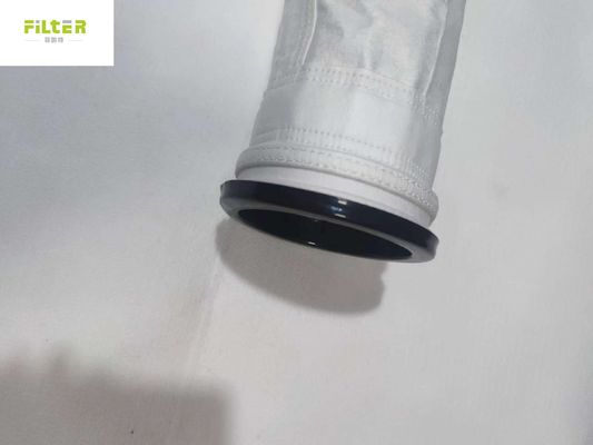 Kantong Filter PTFE 750gm Suhu Tinggi Dan Kandang Filter SS304