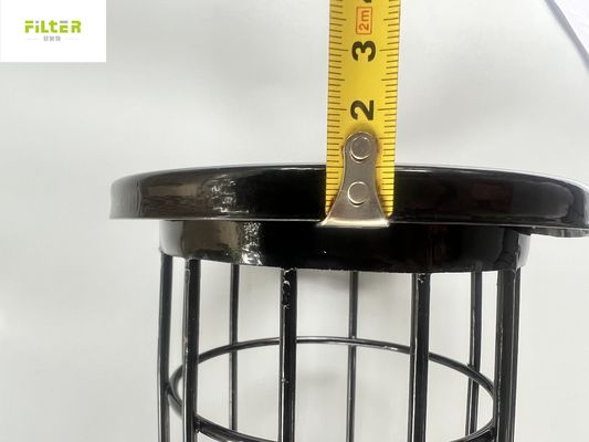 SS304 Steel Wire Filter Bag Cage untuk industri pengumpul debu
