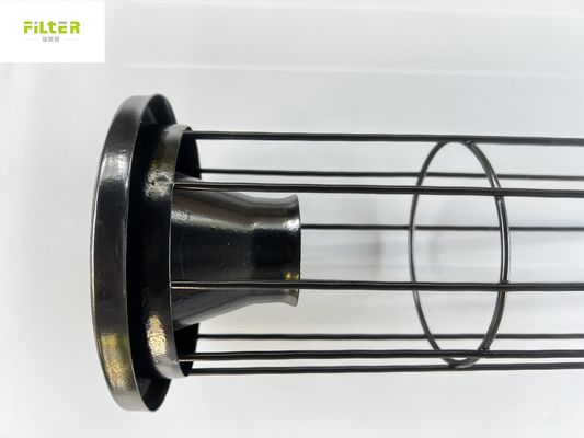 Baja tahan karat 304 / 316L atau Baja Karbon Filter Bag Cage OEM Kemasan Dalam Karton