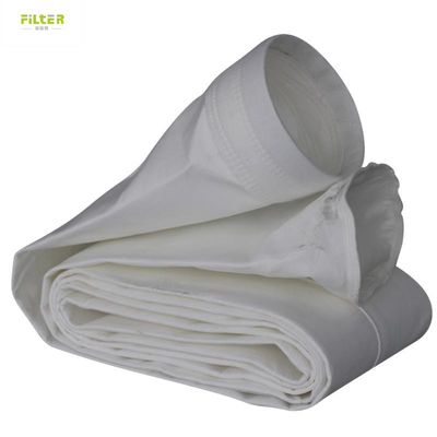Kantong Filter Polyester Kekuatan Tinggi Untuk Kolektor Debu Pabrik Semen 1-200um
