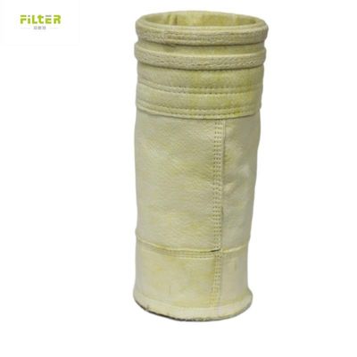 Cement Dust Collector 500gm Polyester Anti Static Filter Bag Tahan Alkali