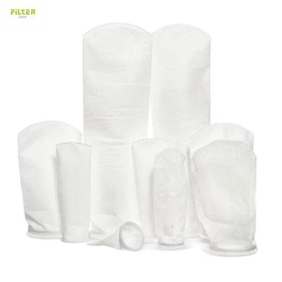 1 5 10 50 100 300 Mikron PP PE Nylon Filter Liquid Bag Untuk Filtrasi Air
