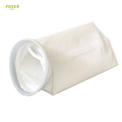 PE / PP / NMO / PTFE Liquid Filter Bags Material Ketahanan suhu tinggi