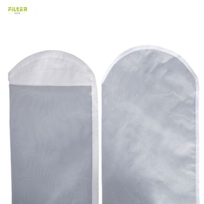 PP Nylon Polyester Liquid Filter Bag Dipotong / Hot-Melt Bag Jenis Badan