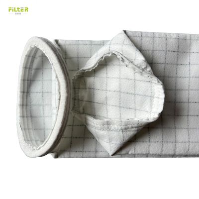 Polyester Nomex PPS PTFE P84 Filter Bag Digunakan Dalam Sistem Pengumpul Debu Industri