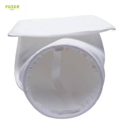 Food Grade 500 Micron Nylon Mesh Liquid Filter Bag Dengan Plastik Ring