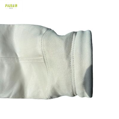750GSM Fibergals Dengan PTFE Membrane Filter Bag Untuk Cement Pant