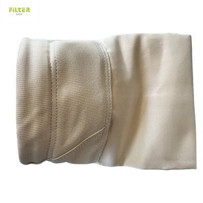 Tas Filter Serat Kaca Nomex PPS PTFE Sleeve Filter Suhu Tinggi
