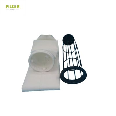 Pre Filter Polyester PPS Nomex PTFE Fibergalss P84 Filter Bag Untuk Pengumpul debu