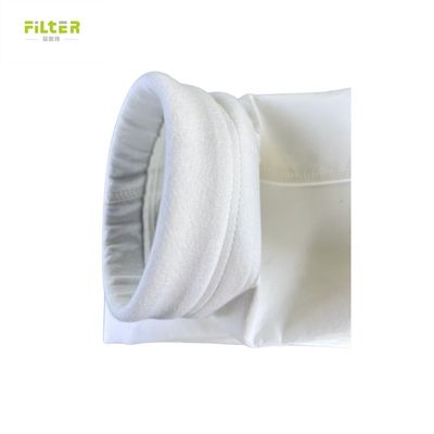 Suhu Normal 500GSM Polyester Minyak & Air Repellent Filter Sleeves
