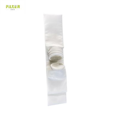 Tas Filter Cincin Baja Felt Polyester 550GSM khusus untuk Filter Udara