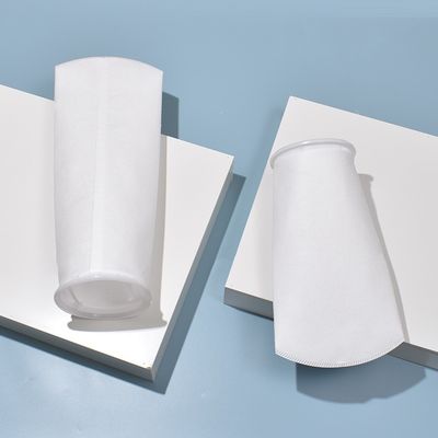 0.5 5 50 100 150 200 250 300 Mikron PP PE Nylon Liquid Filter Bag Dengan Cincin Baja