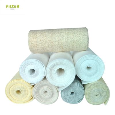Kantong Filter PTFE Industri P84 Nomex PPS Untuk Pabrik Semen