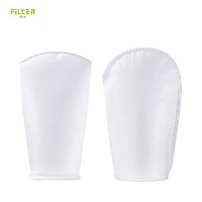 PE 25/50/100 Micron Liquid Filter Bag Filter Bag Industri untuk Filtrasi