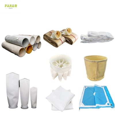 PTFE Non-Woven Bag Filter Untuk Industrial Dust Collector Air Filter Bag