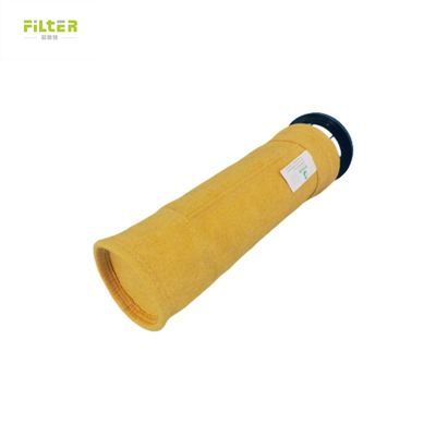 Disesuaikan P84 Pleated Pengumpulan debu Clamp Snap Band Made Polyester Nomex Filtrasi Peralatan Filter Bag