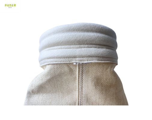 450gm ~ 550gm Nomex PTFFE Membrane Filter Bag Untuk Pabrik Semen