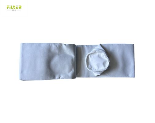 450gm~550gm Aramid Nomex PTFFE Membrane Filter Bag Untuk Pabrik Semen