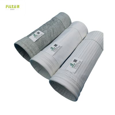 550gm Polyester nonwoven Filter Bag untuk Industri Kayu