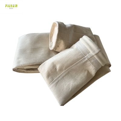 Tas Filter Non-Woven Nomex Needle Felt untuk Pengumpul Bubuk Suhu Tinggi