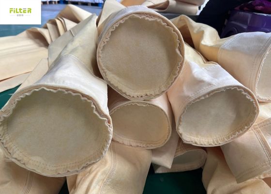 Tas Filter Pengumpul debu Serat Nomex Sertifikasi SGS untuk Pengumpulan debu serbaguna di berbagai industri