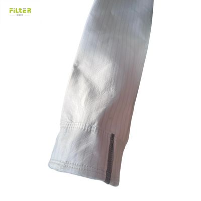 500gm Anti-Static Polyester jarum dirasakan Filter Bag untuk gergaji