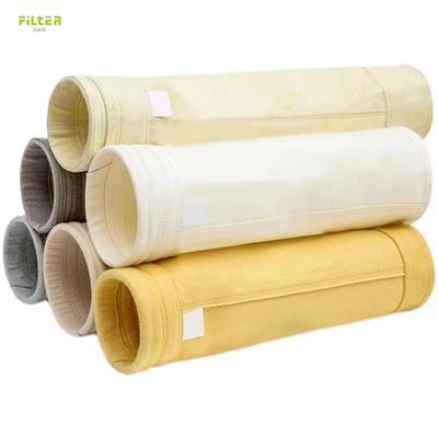 Tas Filter Polyester Diameter dan Panjang yang dapat disesuaikan dengan ketahanan abrasi yang kompetitif dan kuat untuk industri