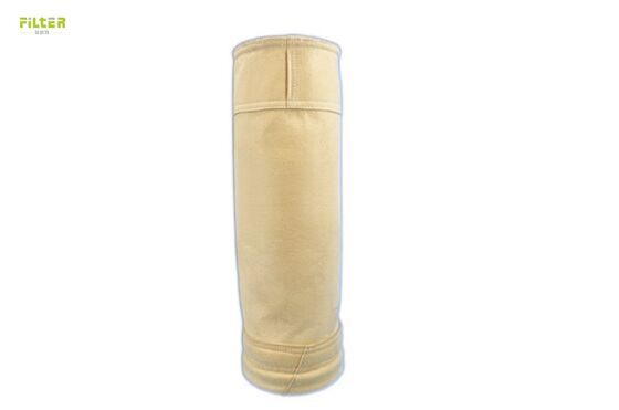 Tas Filter Serat Kaca yang awet dirancang untuk tahan suhu tinggi dan korosi di pabrik baja semen dan kimia