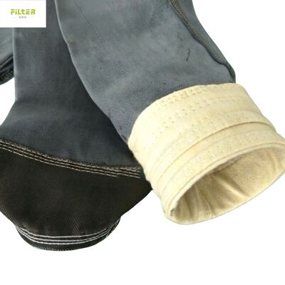 Tas Filter PPS Tugas Berat dengan Fiberglass Scrim dan PTFE Dipping Treatment untuk Filtrasi debu di Pabrik Industri
